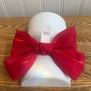 Red Hair Bow for Kids